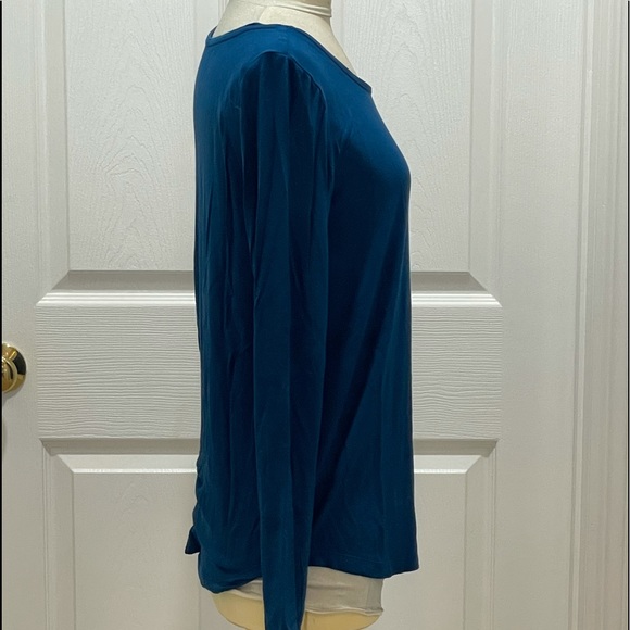 Gap Luxe Teal Long Sleeve tee - Picture 3 of 7